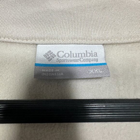 Columbia Hike Fleece Pullover Mens XXL Half Zip Pullover Zip Pocket NEW $95 - Picture 6 of 9